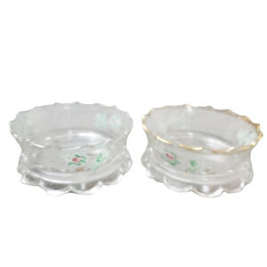 Antique Nevada U.S Glass States pattern ca. 1902 Bowls Adult's 8" Handpainted